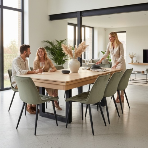 Designerski stół do gry w stylu industrialnym king